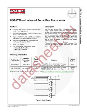 USB1T20MTC datasheet  